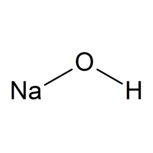 Structure of sodium hydroxide